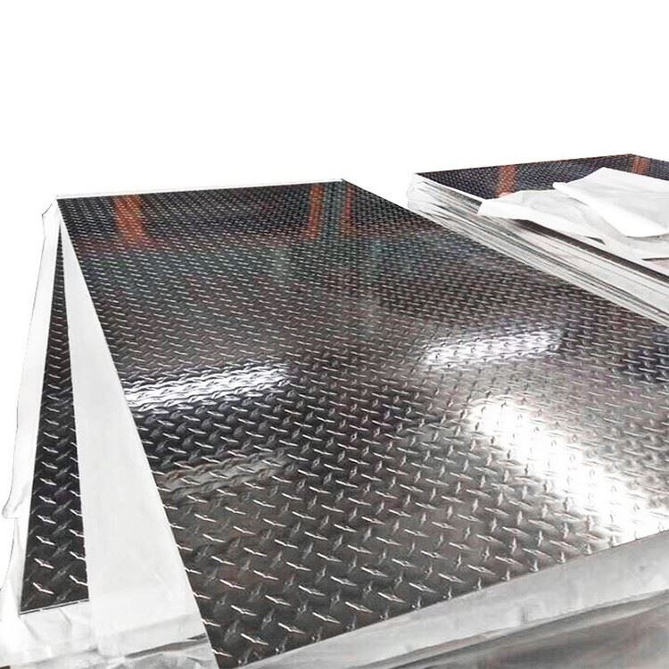 High Quality 1060 1070 1100 Metal Embossed Decorative Aluminum Sheet Alloy Diamond Tread Plates